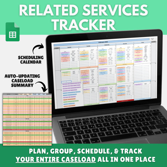Related Services Tracker | Automated Caseload & Scheduling System for SLPs & OTs