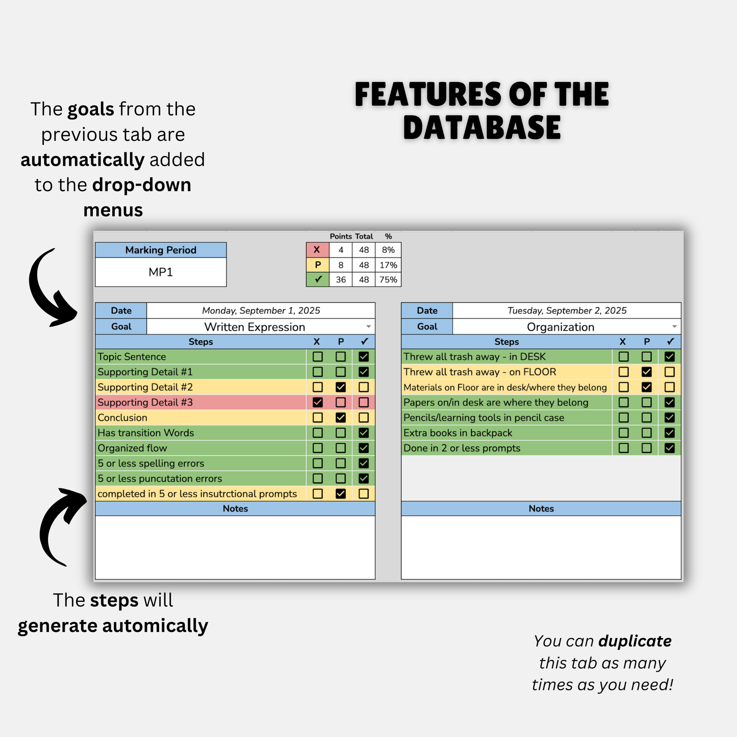 IEP Goal Database | Individual Student Progress Monitoring Made Simple